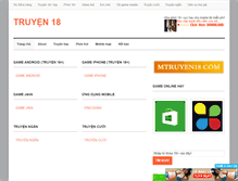 Tablet Screenshot of mtruyen18.com